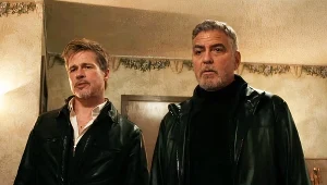 Brad Pitt i George Clooney w "Samotnych wilkach"