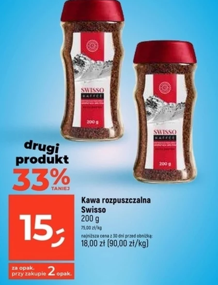 Kawa rozpuszczalna Swisso