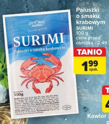 Paluszki surimi Garso