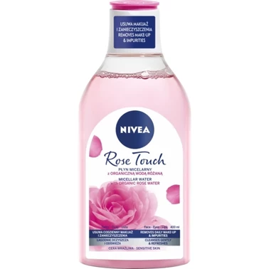 Nivea Rose Touch Płyn micelarny z organiczną wodą różaną 400 ml - 0