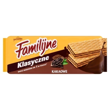 Familijne Klasyczne wafle kakaowe 180 g - 1