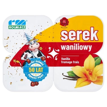 Rolmlecz Serek waniliowy 4 x 150 g - 1