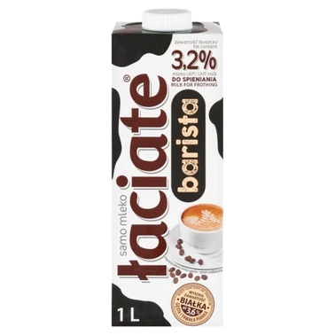 Łaciate Barista Mleko UHT do spieniania 3,2 % 1 l - 0