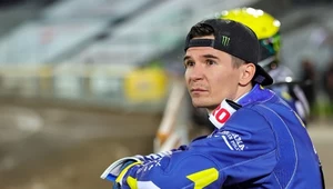 Zmartwiony Patryk Dudek.