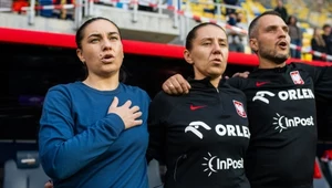 Nina Patalon (z lewej) jest selekcjonerką piłkarskiej reprezentacji Polski kobiet
