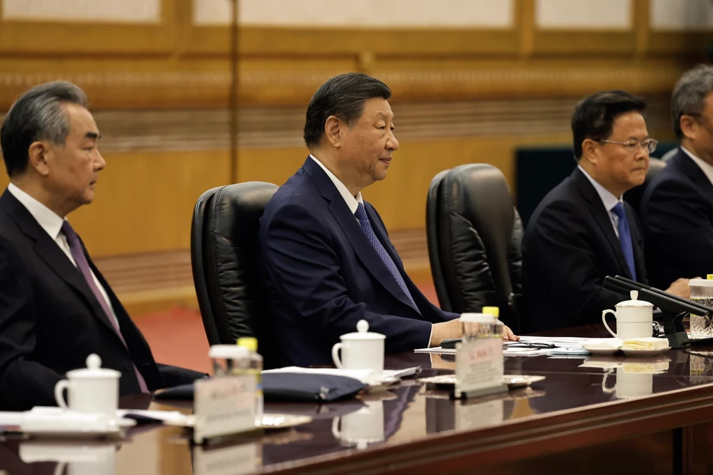 Przywódca Chin Xi Jinping (C) Przywódca Chin Xi Jinping (C)