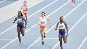 Marlena Granaszewska (z domu Gola) podczas drużynowych ME w lekkoatletyce w 2021 roku