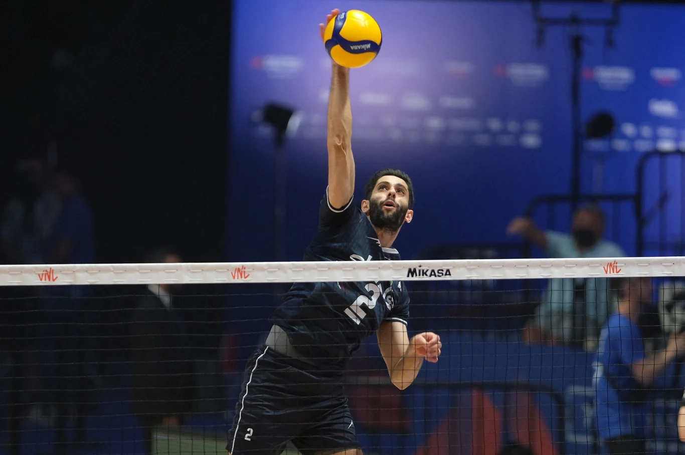 Milad Ebadipour, reprezentant Iranu i przyjmujący Norwida Częstochowa