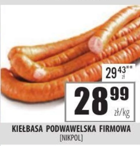 Kiełbasa podwawelska NIKPOL