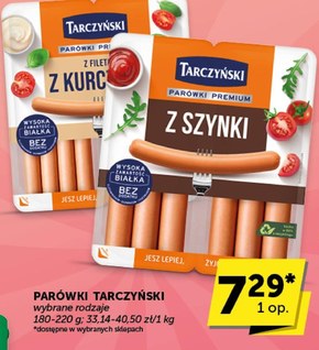 Parówki Tarczyński niska cena