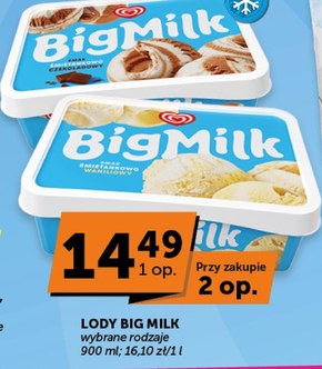 Lody Big Milk niska cena