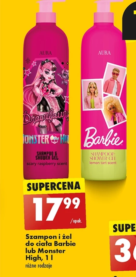 Żel do ciała Barbie