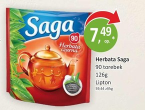 Herbata Saga niska cena