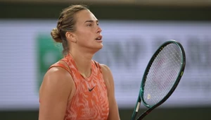 Aryna Sabalenka podczas meczu trzeciej rundy Roland Garros