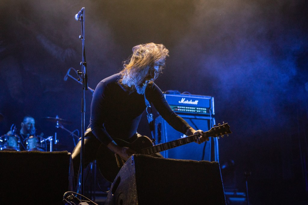 Sakis Tolis (Rotting Christ) w akcji