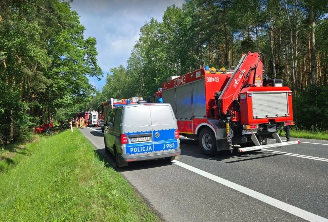 Wypadek na DK 46 Wypadek na DK 46