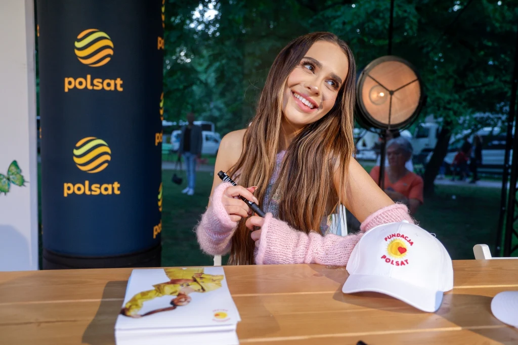 Blanka podczas Dnia Dziecka Fundacji Polsat.