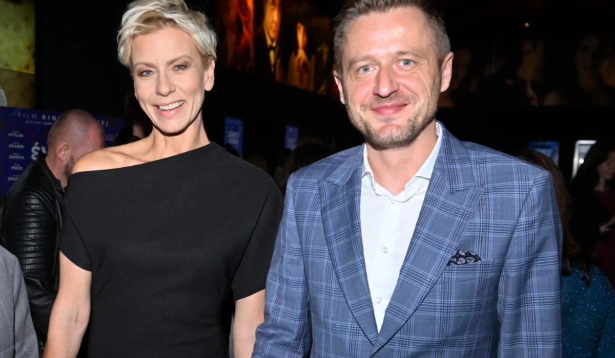 Anita Werner z partnerem, Michałem Kołodziejczakiem Anita Werner z partnerem, Michałem Kołodziejczakiem