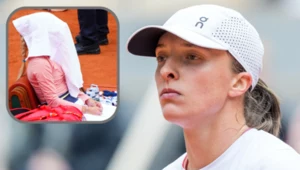 Anastazja Potapowa oraz Iga Świątek podczas tegorocznego Rolanda Garrosa