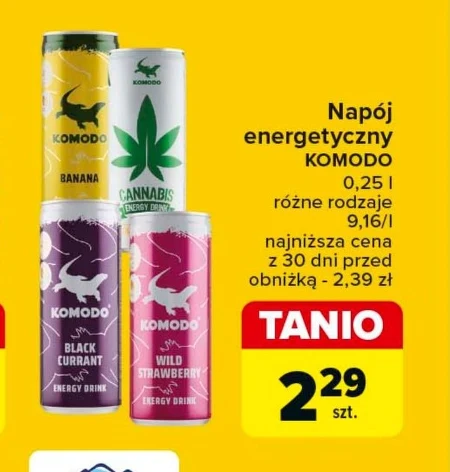 Енергетичний напій Komodo