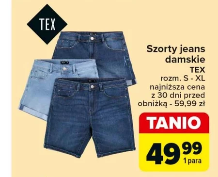 Szorty damskie TEX