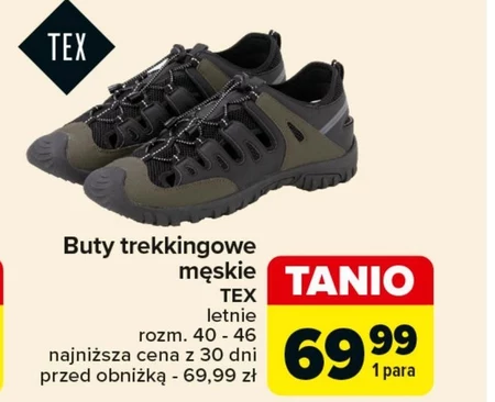 Buty trekkingowe męskie TEX