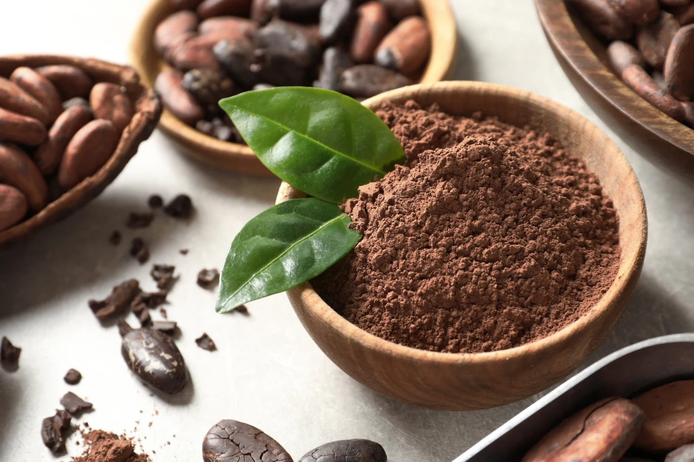 Karob najczęściej kupimy w formie proszku 