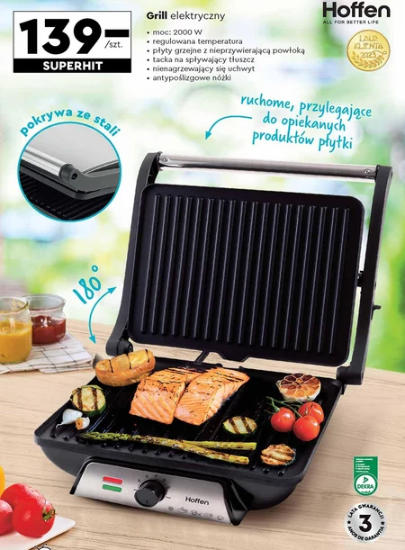 Grill elektryczny Hoffen