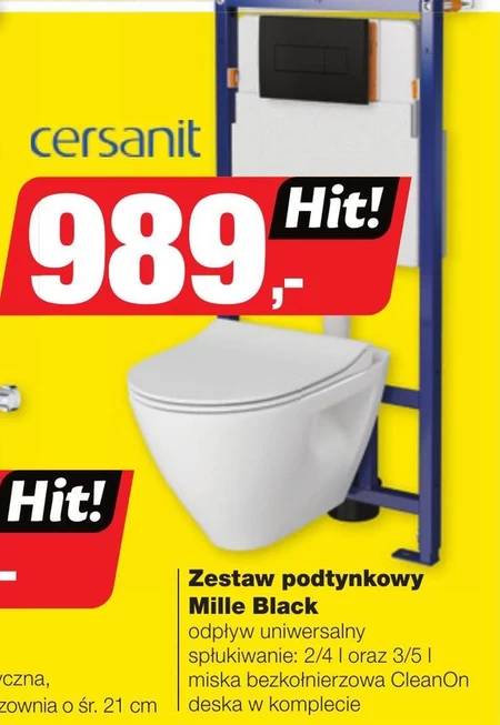 Zestaw podtynkowy Cersanit