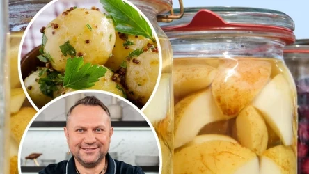 Marynowane ziemniaki w zalewie to pyszna przekąska lub dodatek do obiadu