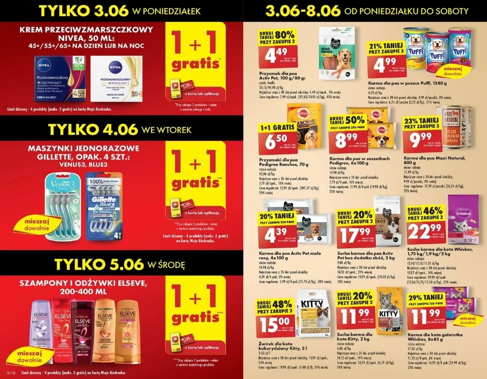 Biedronka oferuje gratisowe promocje na kosmetyki!