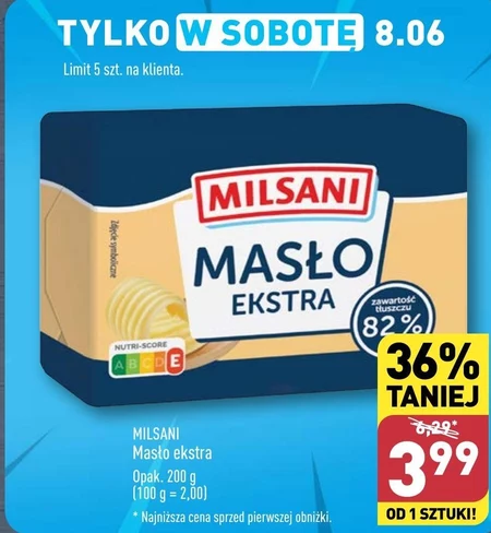 Вершкове масло Milsani