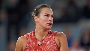 Trybuny w trakcie meczu Sabalenki z Navarro świeciły pustkami