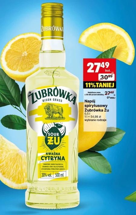 Спиртний напій Żubrówka