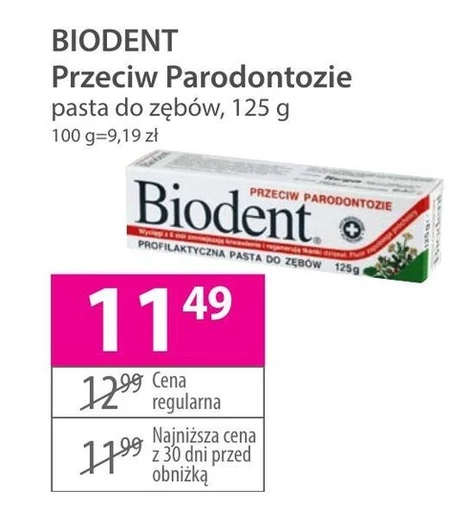 Pasta do zębów