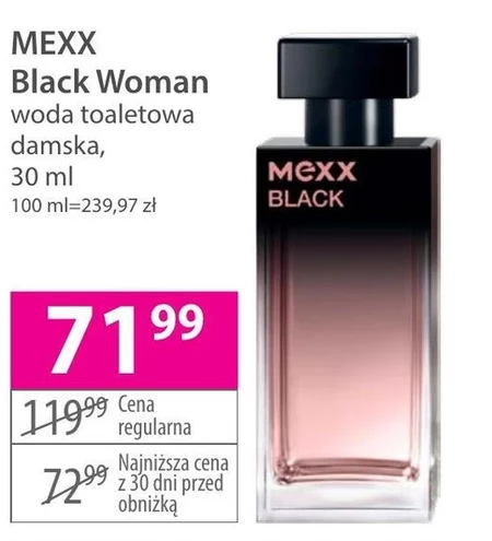 Mexx Black Woda toaletowa dla kobiet 30 ml