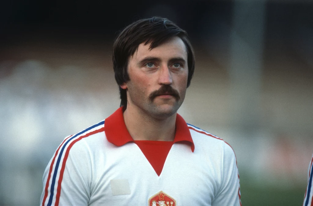 Antonin Panenka podczas Euro 1980 Antonin Panenka podczas Euro 1980