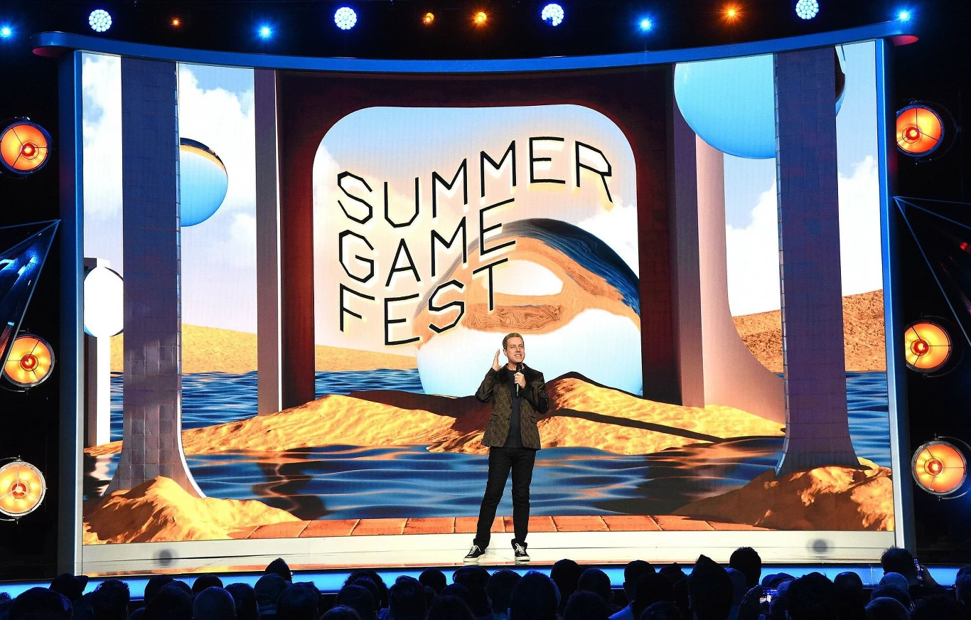 Geoff Keighley podczas Summer Game Fest 2023 Geoff Keighley podczas Summer Game Fest 2023