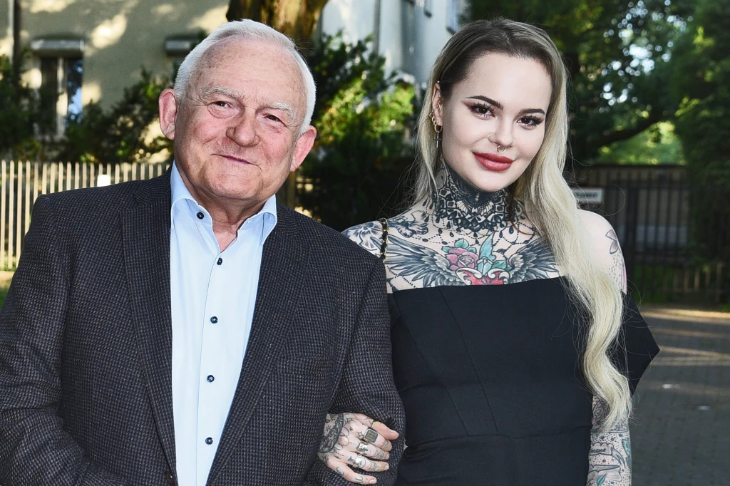 Leszek Miller i Monika Miller