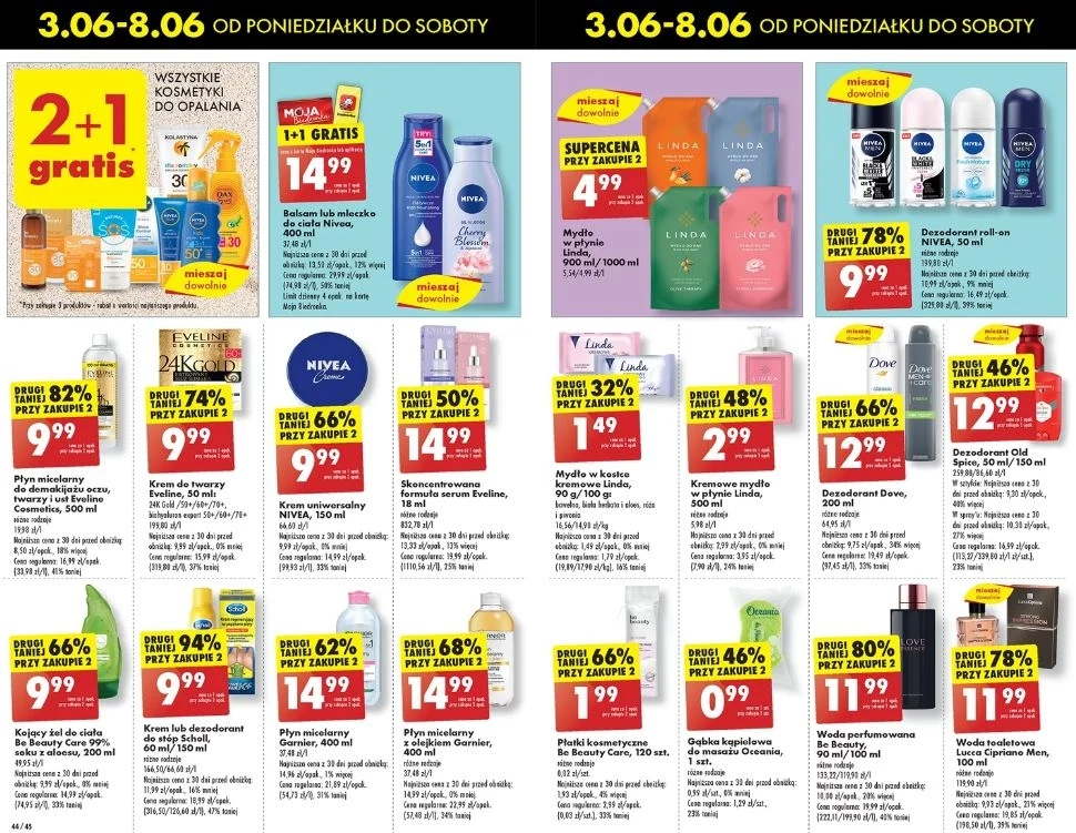 Biedronka oferuje nowe promocje na kosmetyki!