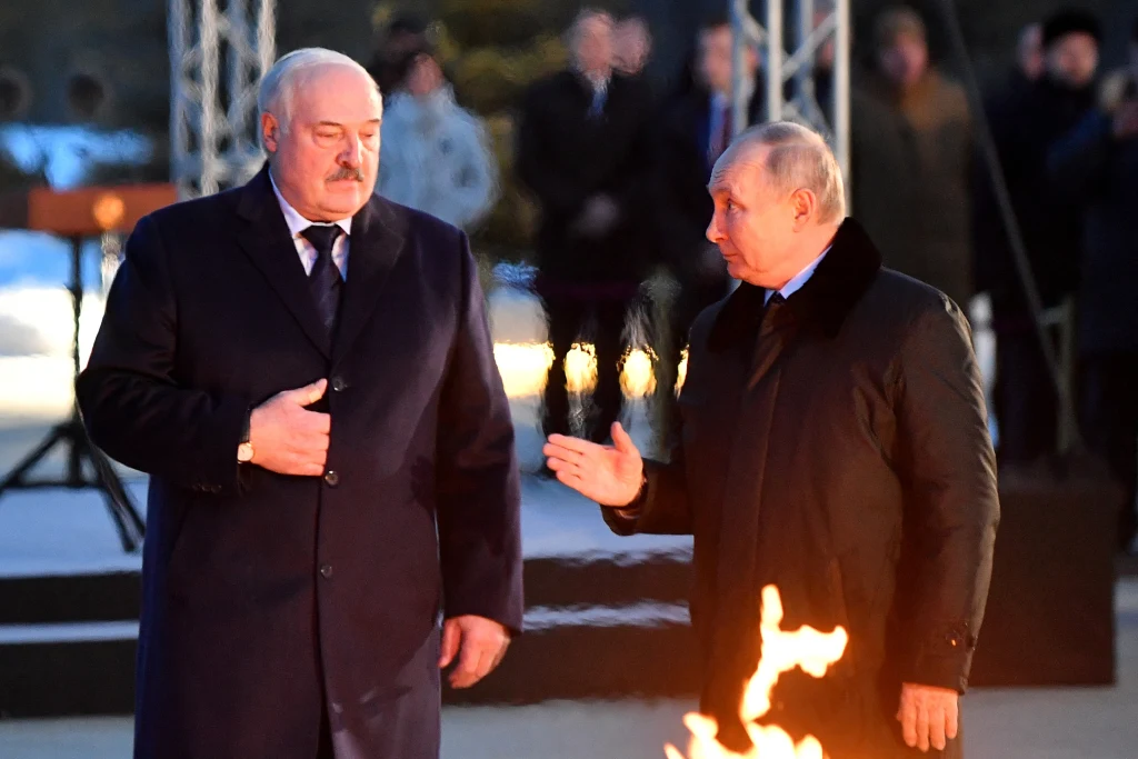 Alaksandr Łukaszenka i Władimir Putin Alaksandr Łukaszenka i Władimir Putin