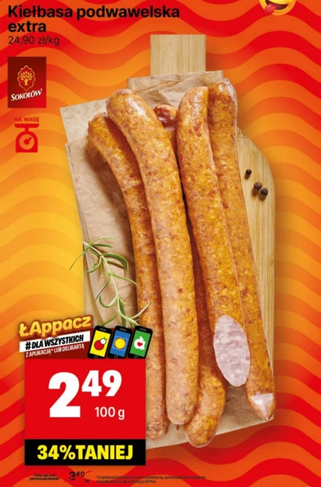Kiełbasa podwawelska Sokołów