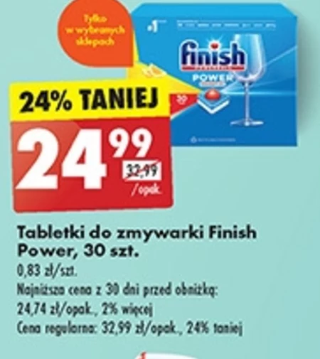 Tabletki do zmywarki Finish