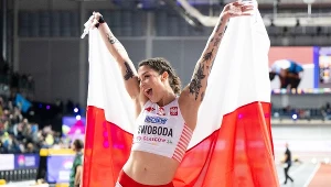 Ewa Swoboda po wywalczeniu srebra na HMŚ w Glasgow