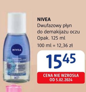 NIVEA Dwufazowy płyn do demakijażu oczu 125 ml niska cena