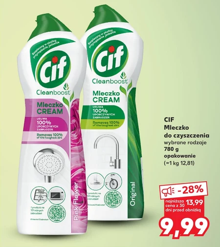 Cif Pink Flower Mleczko 780 g
