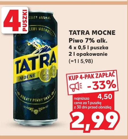 Tatra Piwo mocne 500 ml