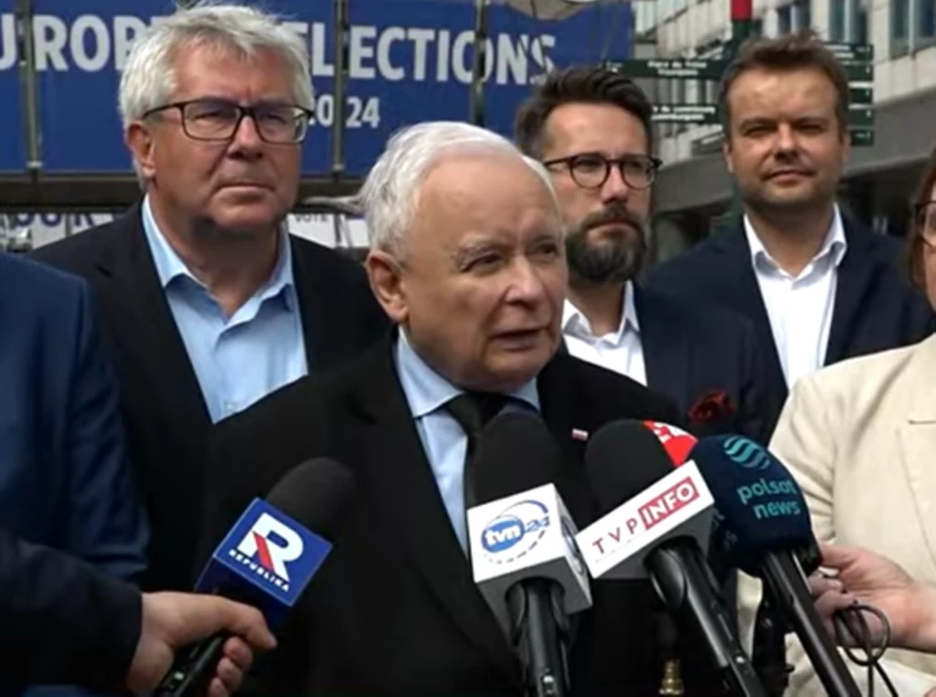 Jarosław Kaczyński w Brukseli. Mówił o "szaleństwie klimatycznym"