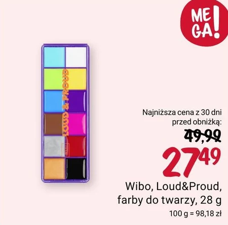 Farby do twarzy Wibo