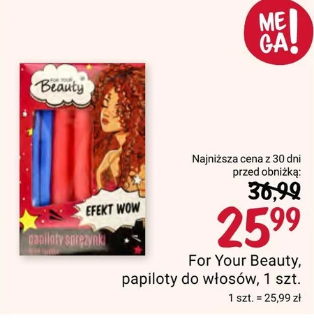 Papiloty do włosów For Your Beauty